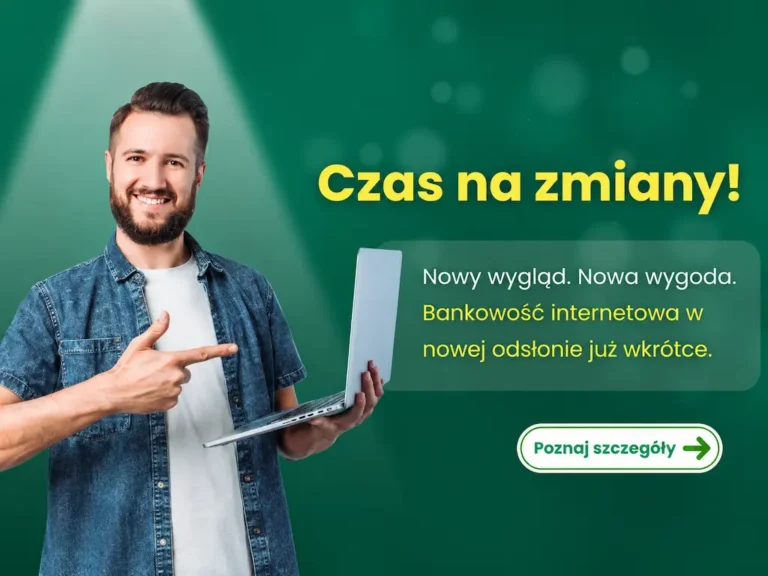 Baner Czas na zmiany