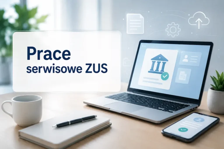 Baner Prace Serwisowe ZUS